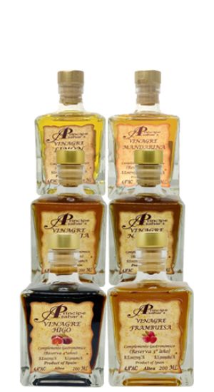 Caja de vinagres surtidos Caja de vinagres surtidos