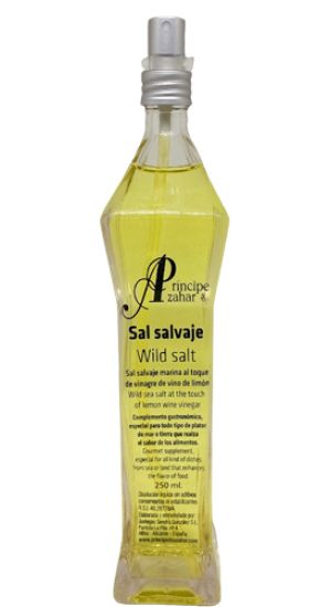 Sal salvaje líquida al vinagre de limón Sal salvaje líquida al vinagre de limón